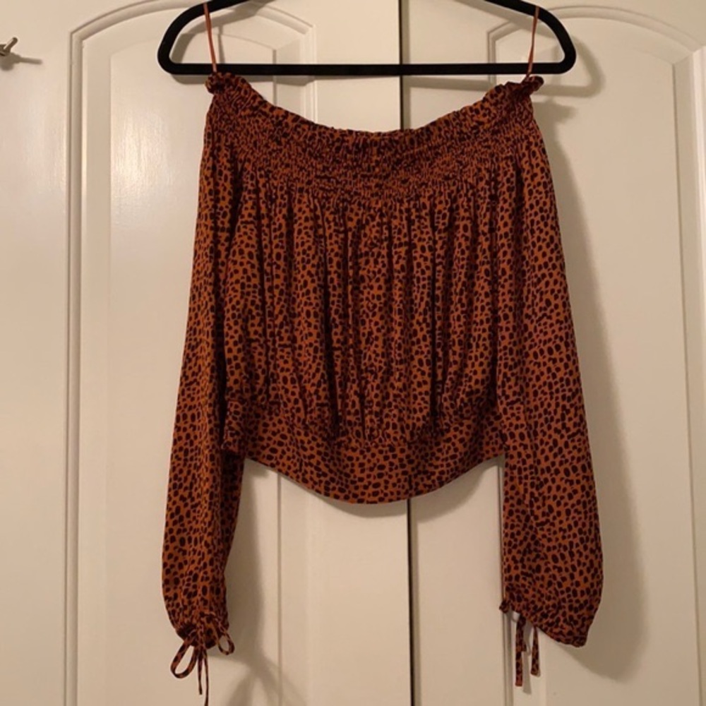 Express off the shoulder blouse